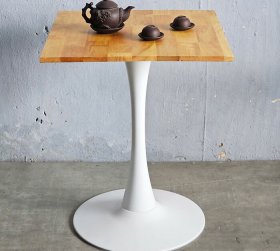 Bàn Cafe Chân Sắt Tulip