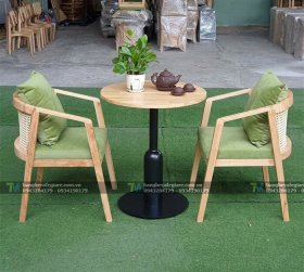 Bàn Ghế Cafe Decor Tựa Mây
