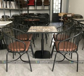 Bàn Ghế Cafe Ngoài Trời TM-03