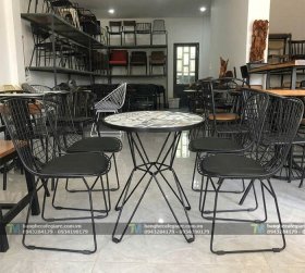 Bàn Ghế Cafe Ngoài Trời Harry