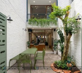 Bộ Bàn Ghế Cafe Sắt Ngoài Trời Decor 