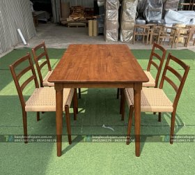  Bàn Ghế Gỗ Nhà Hàng Holland