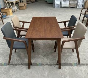 Bàn Ghế Gỗ Nhà Hàng Hillary