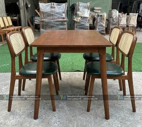 Bàn Ghế Gỗ Nhà Hàng Secco