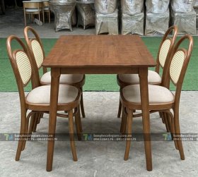 Bàn Ghế Gỗ Nhà Hàng Thonet 215R