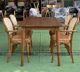 Bộ Bàn Ghế Gỗ Nhà Hàng Thonet 811 