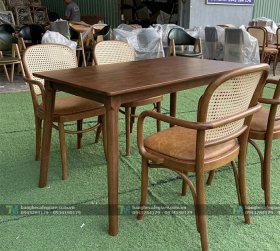 Bàn Ghế Nhà Hàng Thonet 811 02
