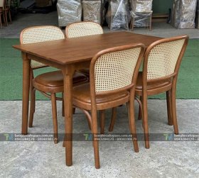 Bộ Bàn Ghế Gỗ Nhà Hàng Thonet 811 