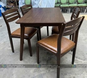 Bàn Ghế Gỗ Nhà Hàng Vega