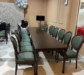 Bàn Ghế Nhà Hàng Phòng Vip Louis
