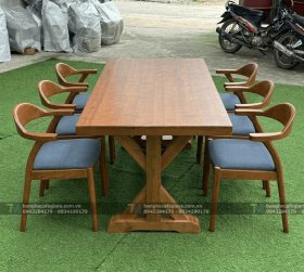 Bàn Ghế Gỗ Nhà Hàng Phòng Ăn Đẹp