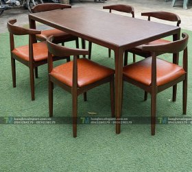 Bàn Ghế Gỗ Nhà Hàng Bull