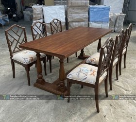 Bàn Ghế Gỗ Nhà Hàng Hilaa Bamboo