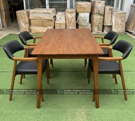 Bộ Bàn Ghế Gỗ Nhà Hàng Hiroshima