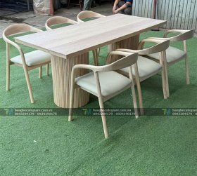 Bàn Ghế Nhà Hàng Phòng Ăn Neva