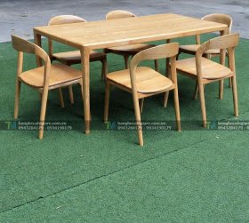 Bội Bàn Ghế Nhà Hàng Phòng Ăn Neva