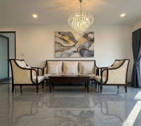 Bộ Bàn Ghế Sofa Gỗ Club 02