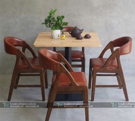 Bàn Ghế Cafe Gỗ Bardon