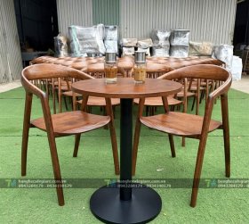 Bàn Ghế Cafe Gỗ Kagawa