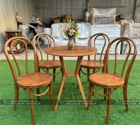  Bàn Ghế Cafe Gỗ Thonet 18