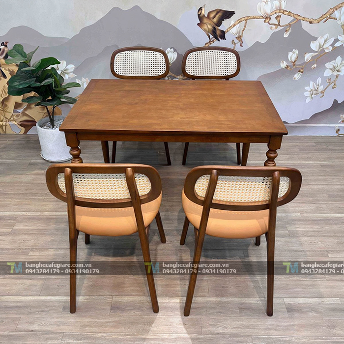 ban-ghe-nha-hang-dan-may