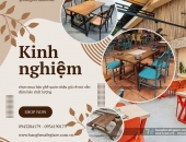 Bí Quyết Chọn Bàn Ghế Quán Nhậu Giá Rẻ Năm 2025